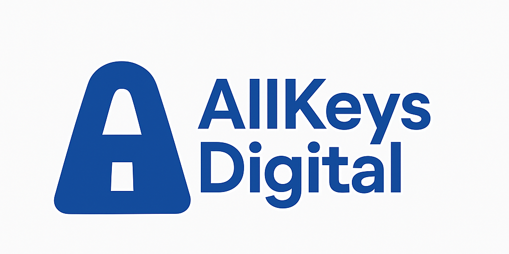 All Keys Digital Logo Rectangle