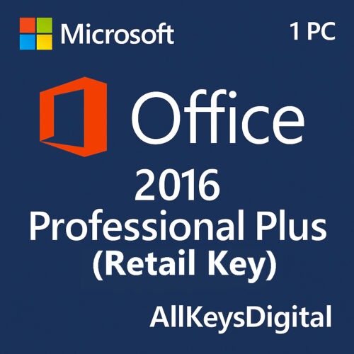Microsoft Office 2016 Professional Plus Retail Key Microsoft-Office-2016-Professional-Plus-Retail-Key by AllKeysDigital