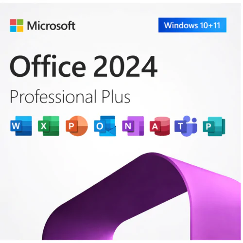 Office 2024 Professional Plus suite graphic Microsoft Office 2024 Professional Plus Lifetime License (1 PC) – DeliveryActivation Retail Digital License by AllKeysDigital